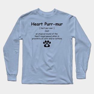 Heart Purr-mur Long Sleeve T-Shirt